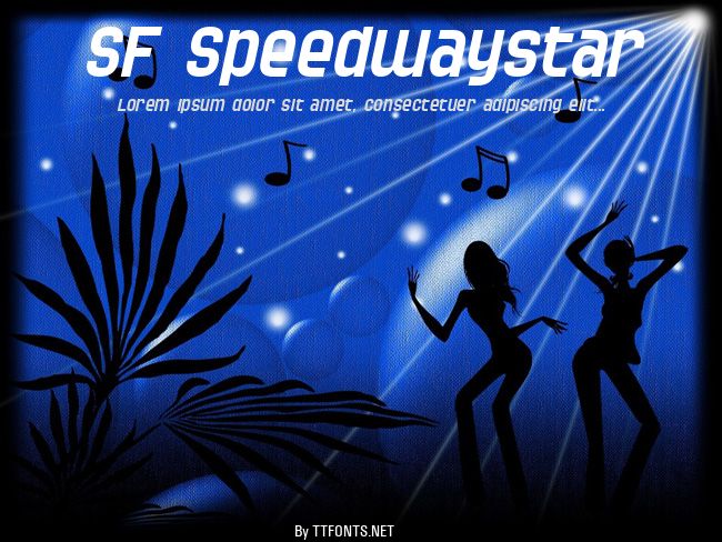 SF Speedwaystar example